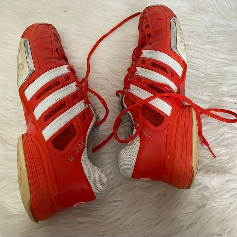Adidas Roland Garros Paris Red Tennis Shoes 11.5